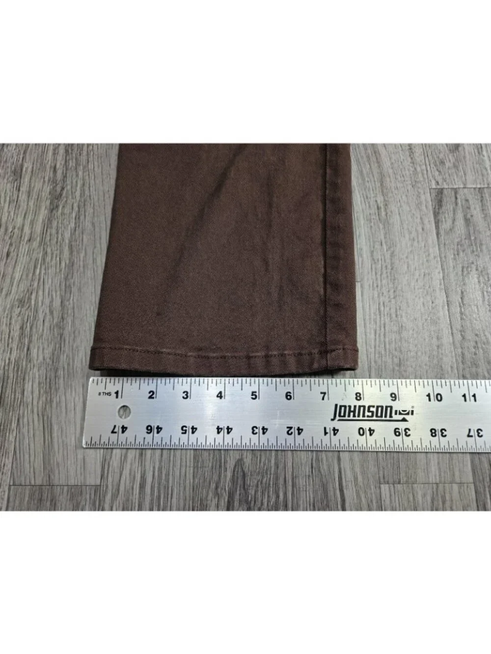 Gloria Vanderbilt Amanda Tapered Jeans‎ Womens 16 Brown High Rise Stretch Denim
